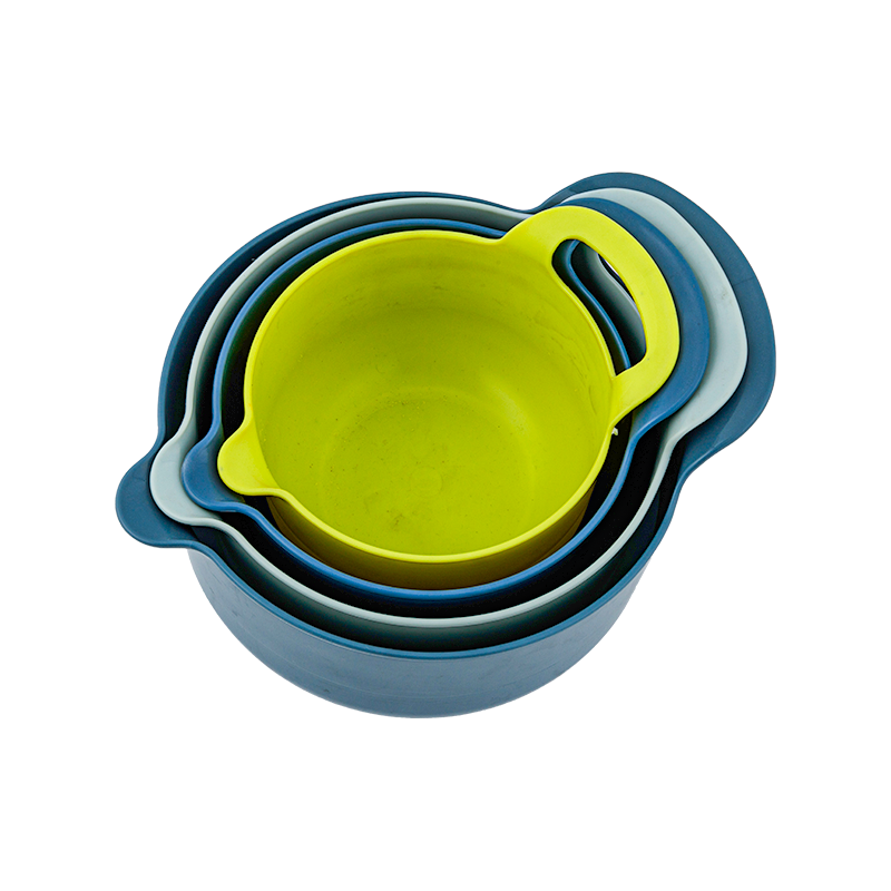 4PC Salad Bowl With Handle