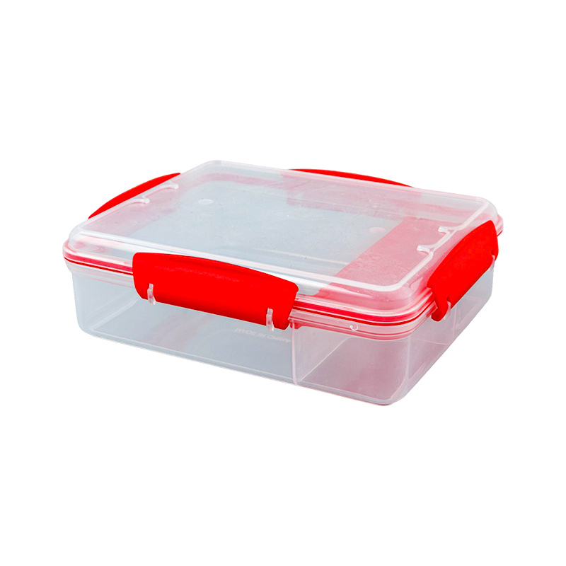 Lock Three Compartments Fresh-Keeping Box