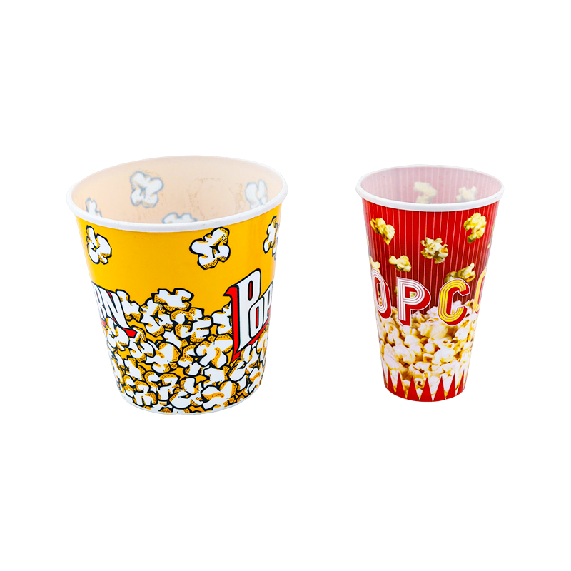 Small And Large Popcorn Bucket