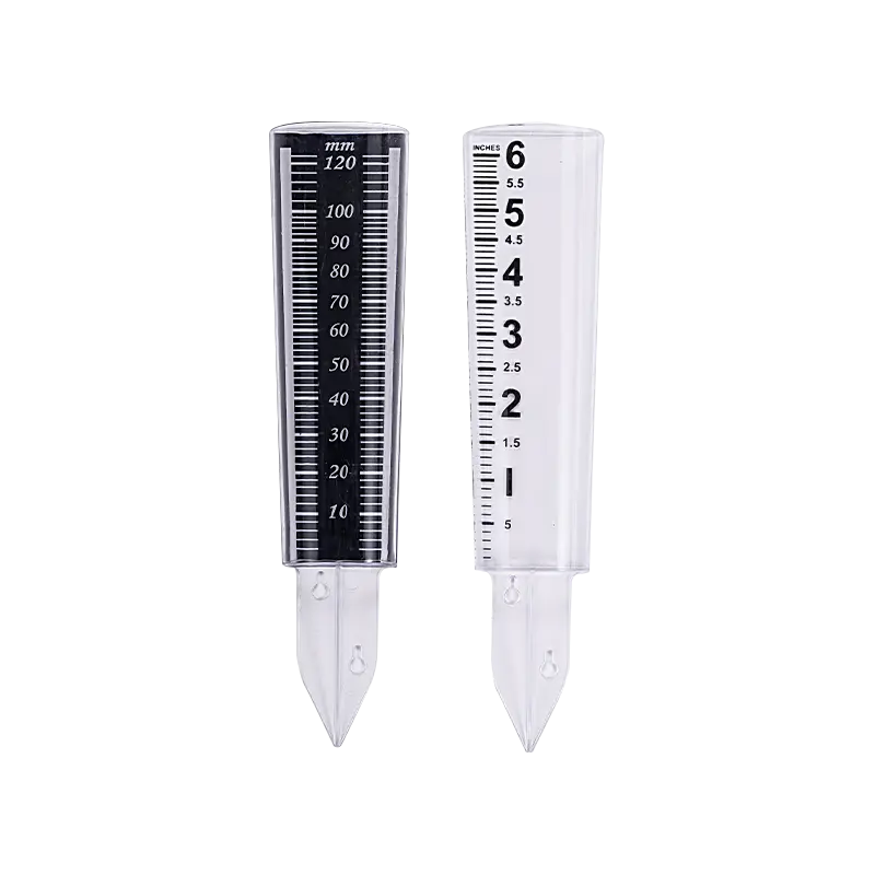 Easy wall installation, Rain Gauge helps accurate precipitation monitoring